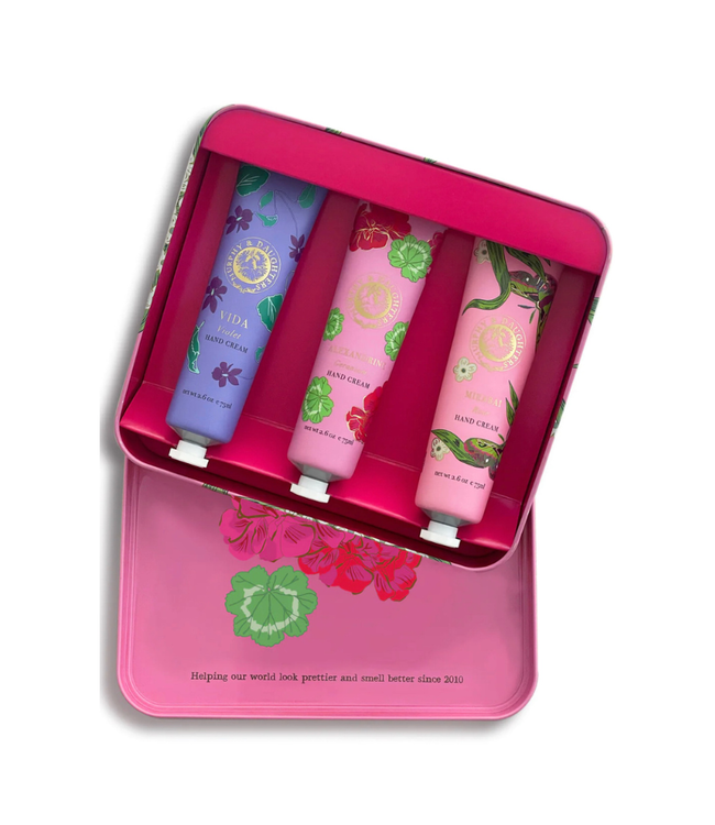 Murphy & Daughters Hand Cream Tin Gift Set- Geranium