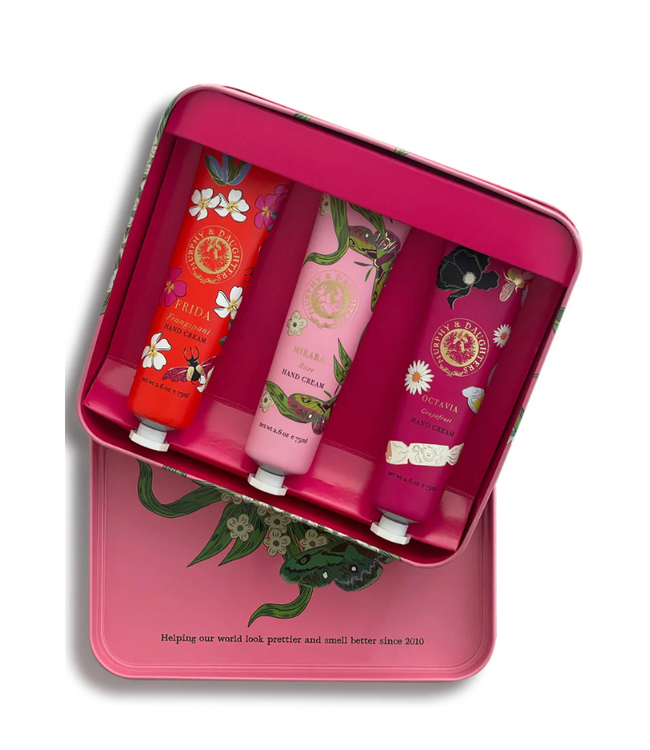 Murphy & Daughters Hand Cream Tin Gift Set- Rose