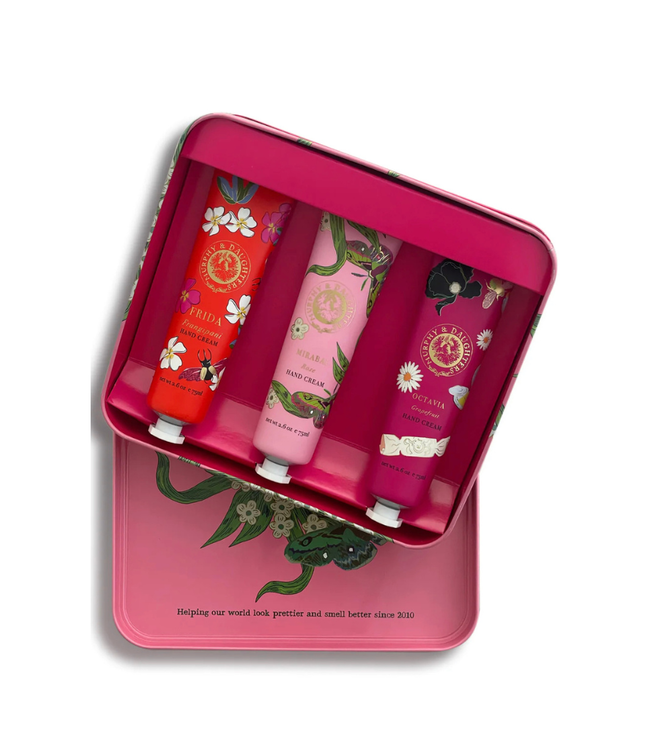 Murphy & Daughters Hand Cream Tin Gift Set- Rose