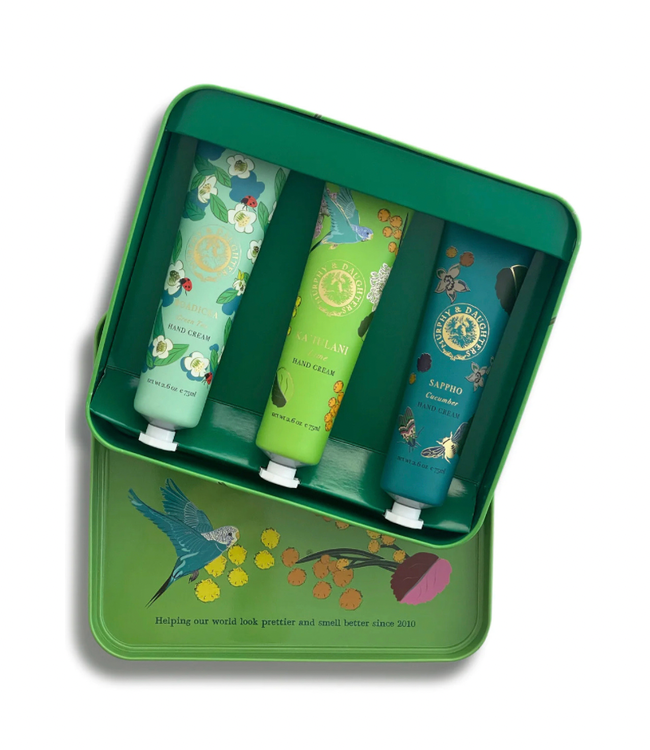 Hand Cream Tin Gift Set- Lime