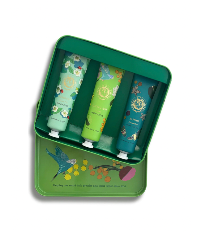 Murphy & Daughters Hand Cream Tin Gift Set- Lime