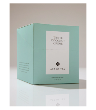 Art of Tea White Coconut Creme Sachet Box