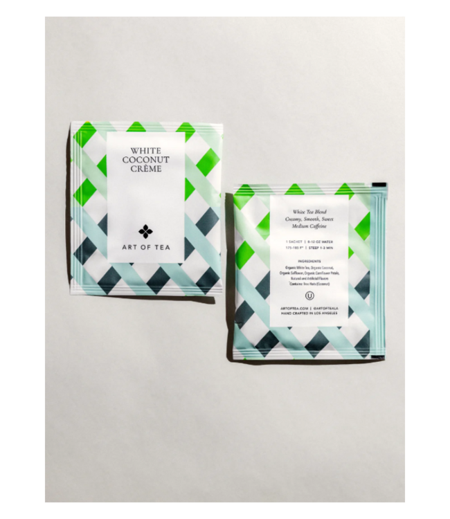 White Coconut Creme Sachet Box