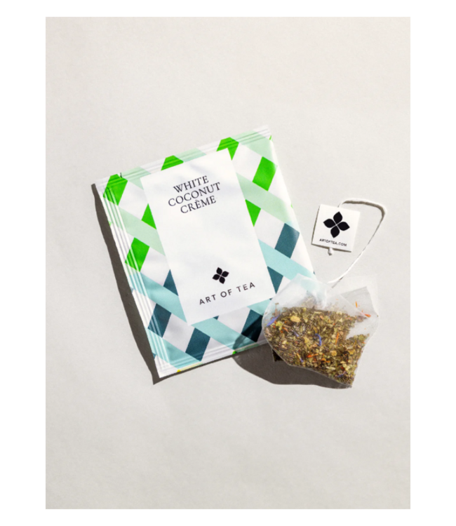 White Coconut Creme Sachet Box