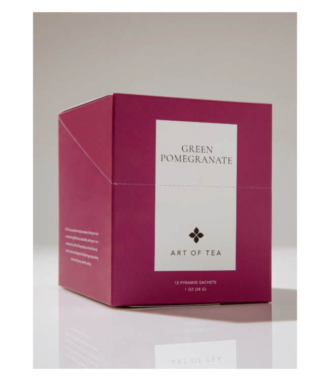 Green Pomergranate Sachet Box