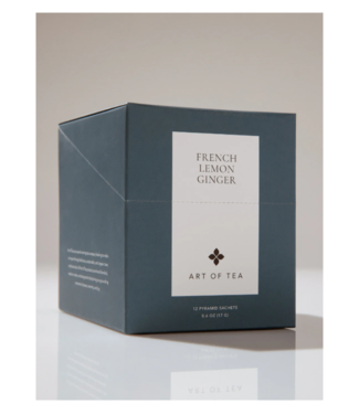 Art of Tea French Lemon Ginger Sachet Box