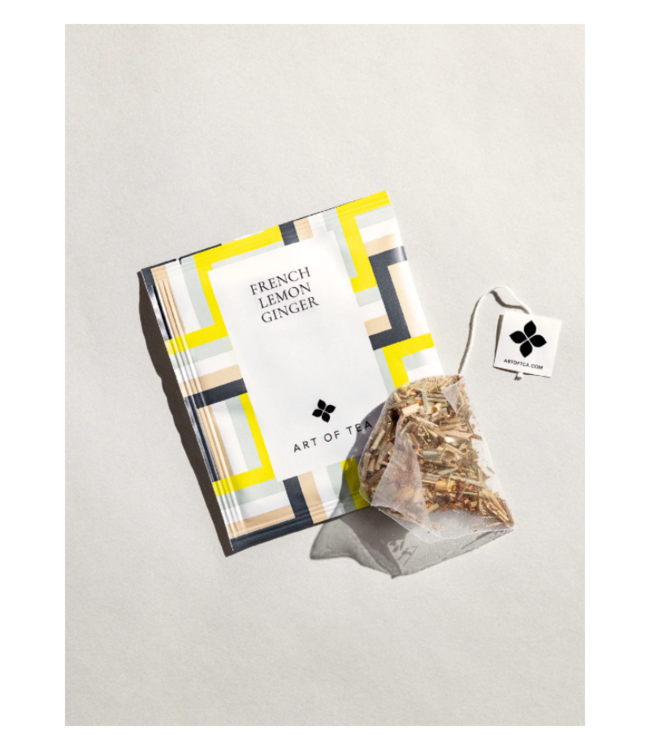 French Lemon Ginger Sachet Box
