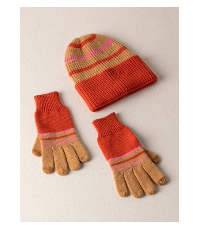Rory Touchscreen Gloves Rust