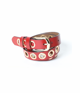 Gold Buckle Waist Hip Belt