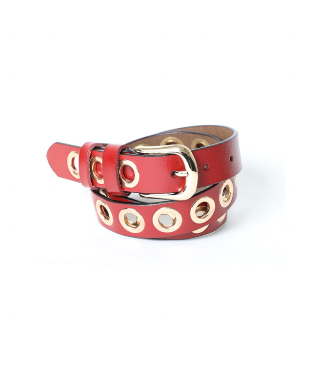 Gold Buckle Waist Hip Belt