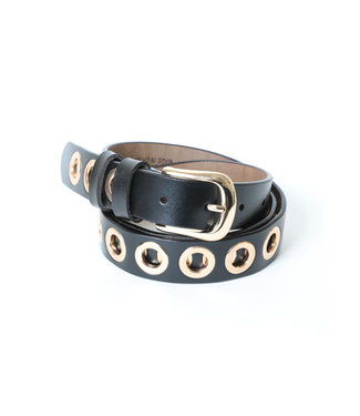 Gold Buckle Waist Hip Belt