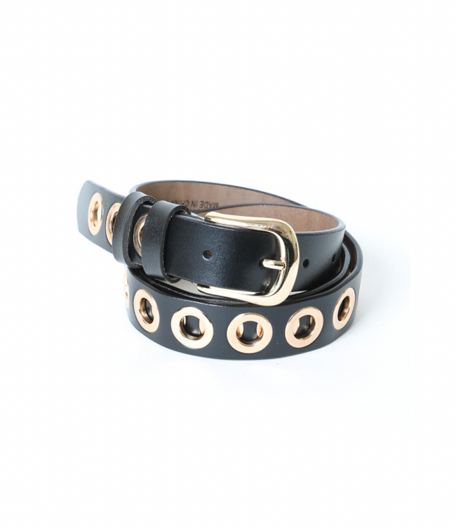 Gold Buckle Waist Hip Belt