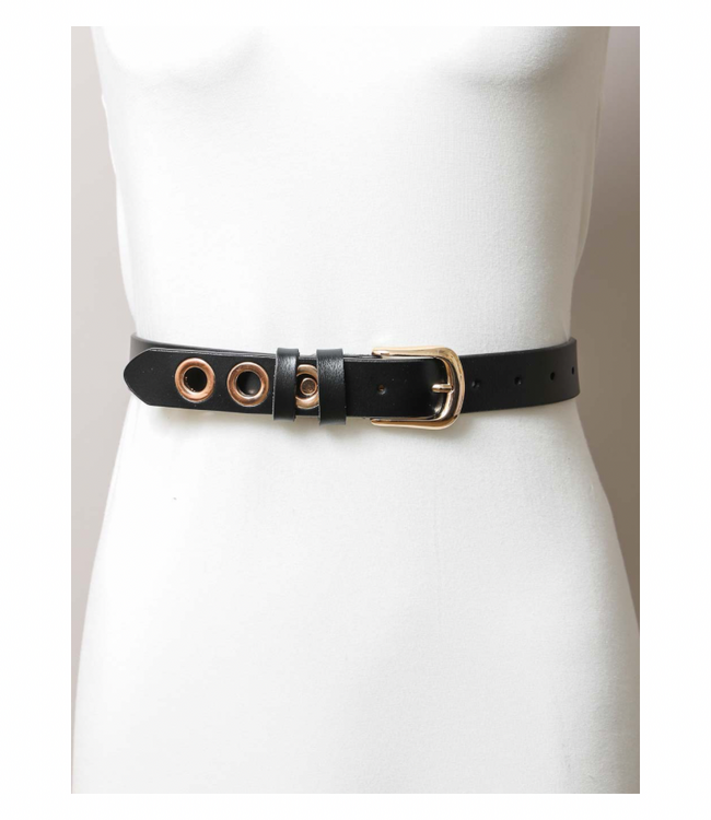 Gold Buckle Waist Hip Belt