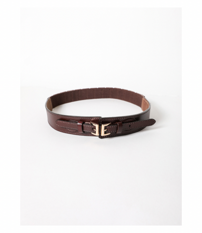 Double Buckle Waistband Belt