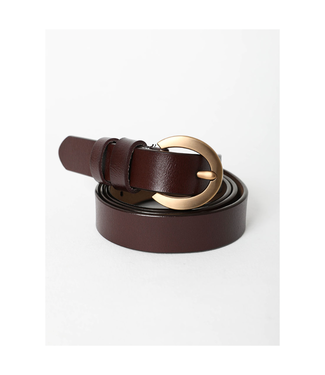 Curved Buckle Waist Belt