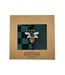 Teal Tokyo & Teal  Checkerboard Duo Sock Box