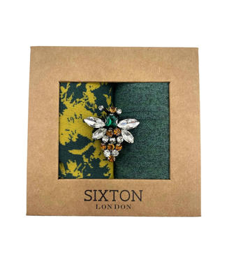 Green Boston & Teal Oslo Duo Sock Box