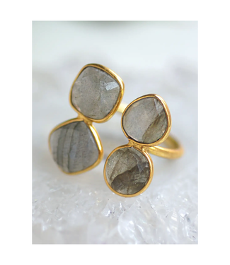 Felix Multi-Stone Ring Labradorite