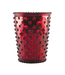 Hobnail Candle-Chrome Reindeer