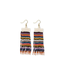 Ink + Alloy Adaline Earrings -Citron + Coral
