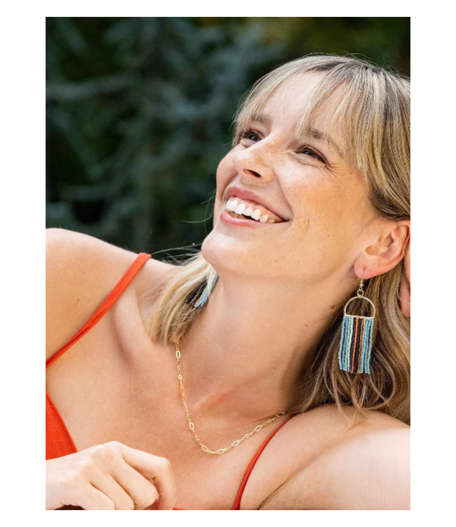 Allison Earrings-Coastal