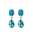 Ink + Alloy Allysa Solid  Earrings-Turquoise