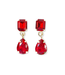 Ink + Alloy Allysa Solid Earrings-Red