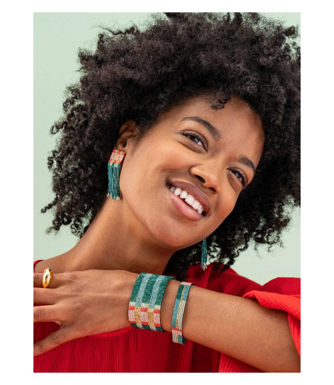 Ava + Brooklyn Earrings And Bracelet Set