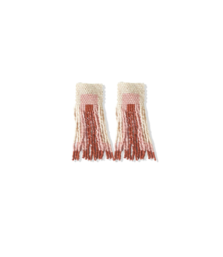 Ink + Alloy Ava Geo Earrings-Blush