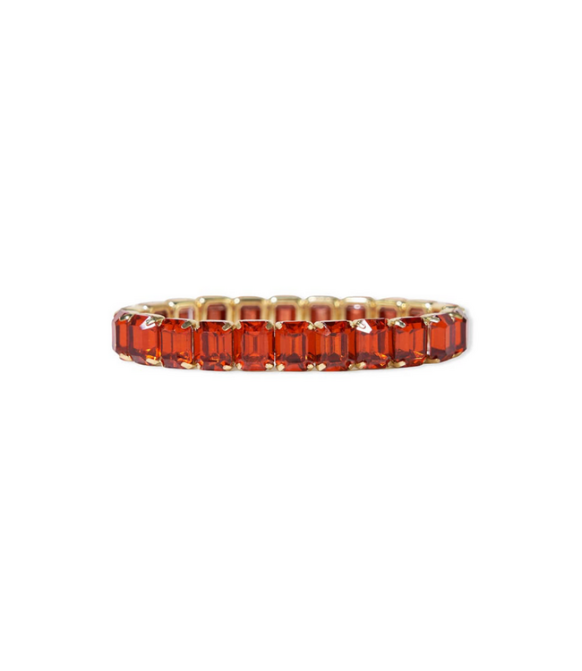 Etta Stretch Bracelet-Amber