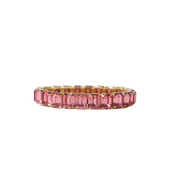Etta Stretch Bracelet-Blush