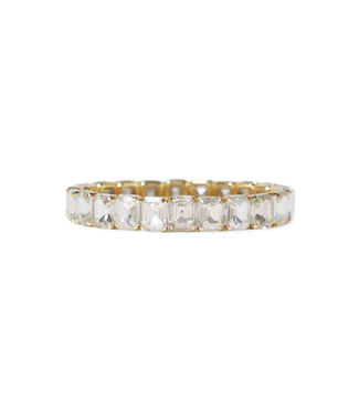 Etta Stretch Bracelet-Clear