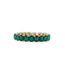Ink + Alloy Etta Stretch Bracelet-Emerald