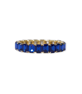 Etta Stretch Bracelet-Lapis