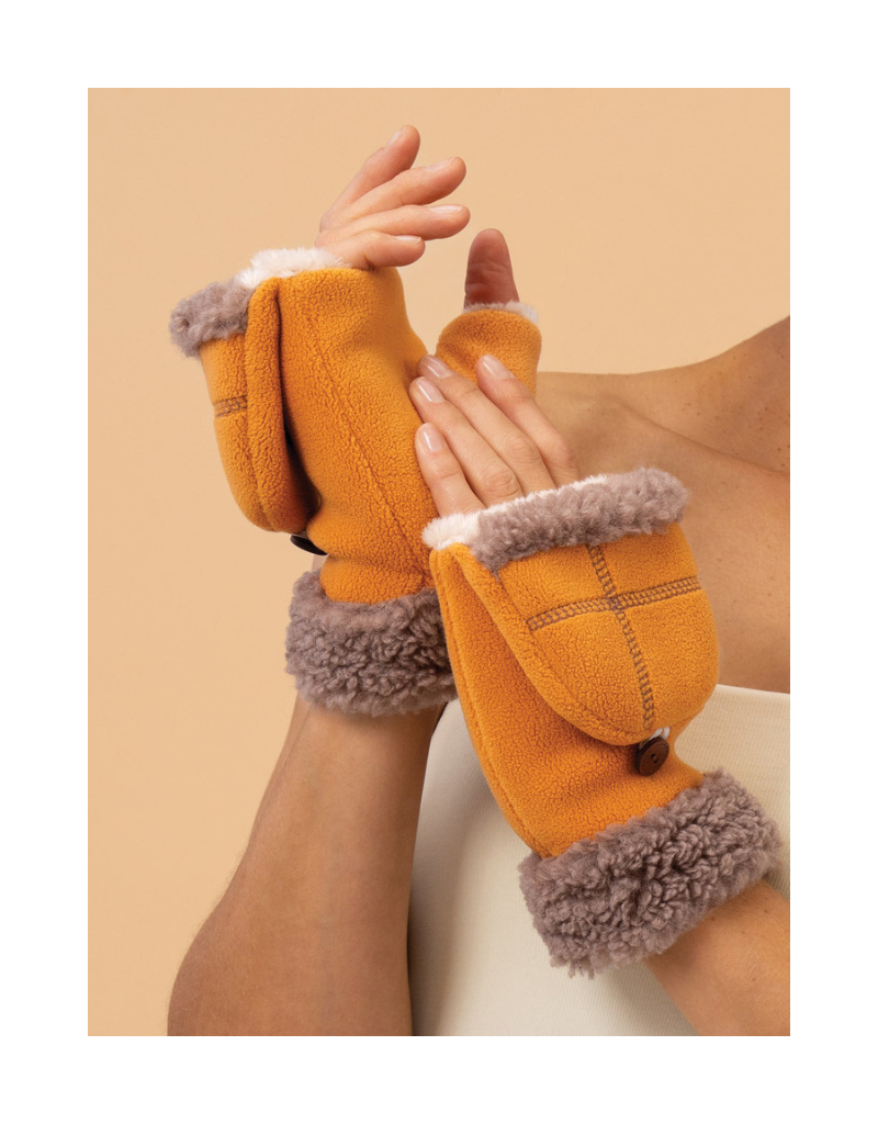 Powder wool gloves deals