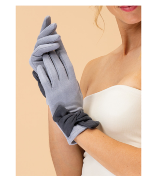 Henrietta Gloves Mist & Slate