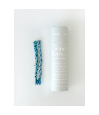 Black + Jane Nepal Meditation Incense Rope | Juniper Berries