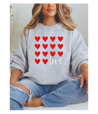 Love Hearts Sweatshirt