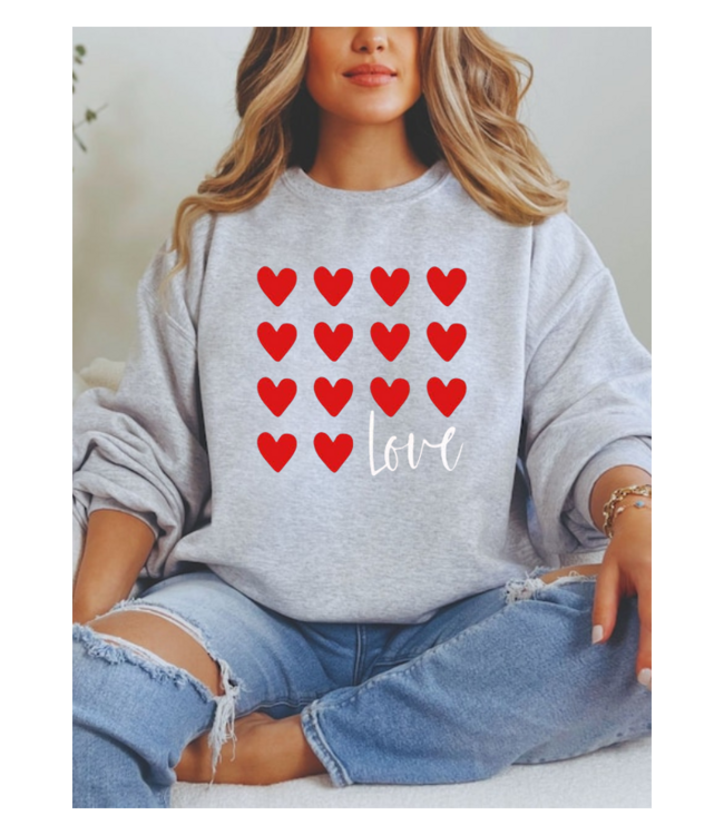 Love Hearts Sweatshirt