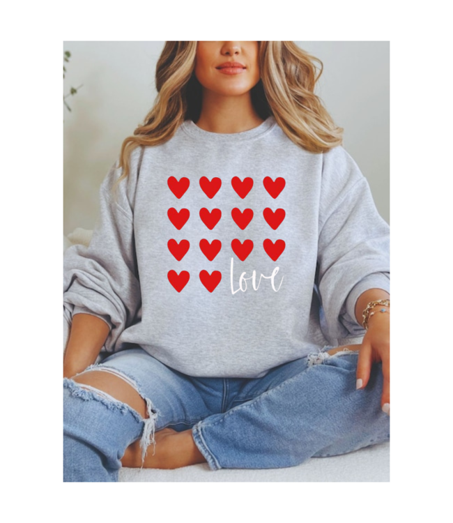Love Hearts Sweatshirt