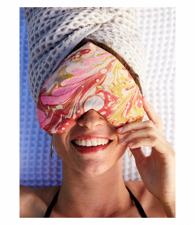 Tiger Lily Eye Love Pillow