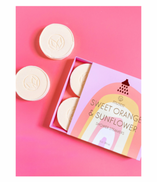 Musee Sweet Orange & Sunflower Shower Steamers