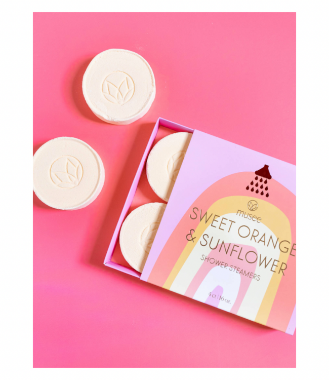 Sweet Orange & Sunflower Shower Steamers
