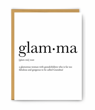 Glamma Definition Card