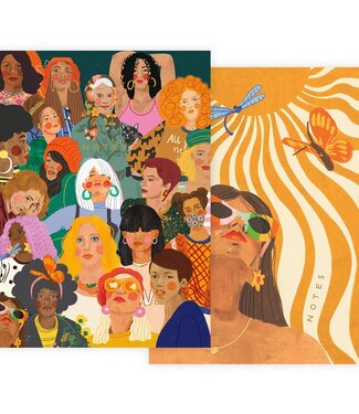 Iconic Ladies Notebook Set