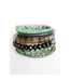 David Aubrey Green and Black Wrap Bracelet