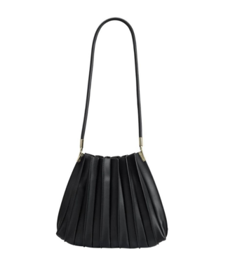 Melie Bianco Carrie Black Shoulder Bag