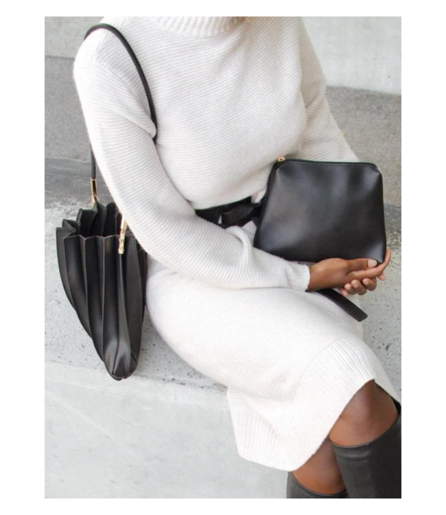 Carrie Black Shoulder Bag