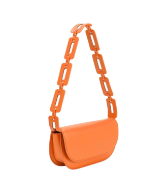 Melie Bianco Inez Neon Orange Crossbody Bag