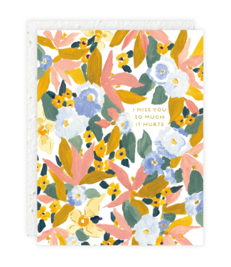 Pink and Mustard Blossoms